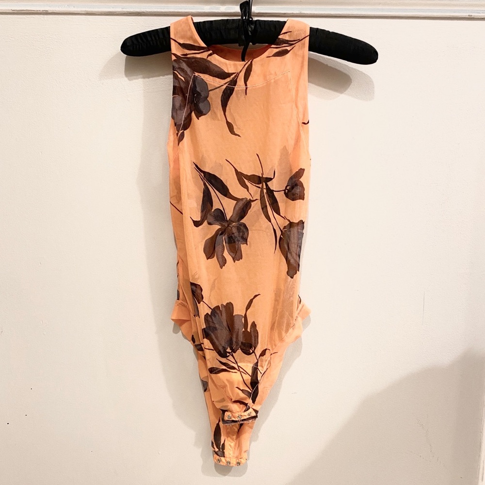 MARVEL by LA PERLA transparent bodysuit